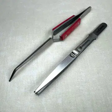 타미야 역작동 핀셋 & 크레오스 부품 홀드 핀셋