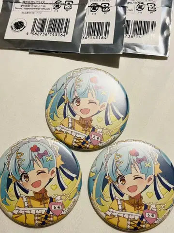 좀비랜드 사가 호시카와 릴리 그려내린 캔뱃지 3개 세트 저지 메이드