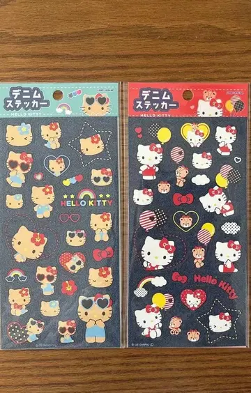 데님 스티커 산리오