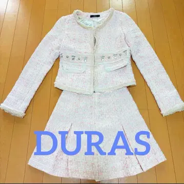 DURAS 핑크 계열 트위드 셋업