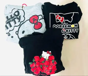 헤이세이 레트로 헬로키티 HELLOKITTY 후드티 3개 세트 M 사이즈