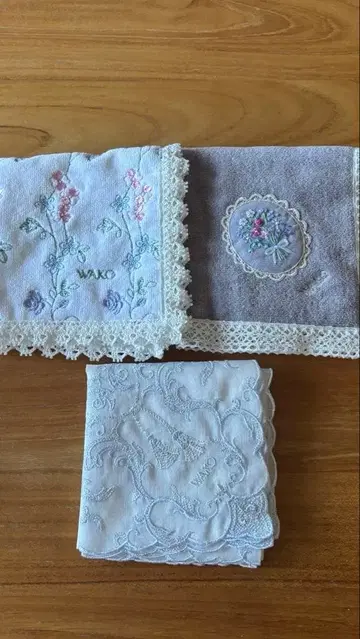 Wako 손수건 & 타월 손수건 세트