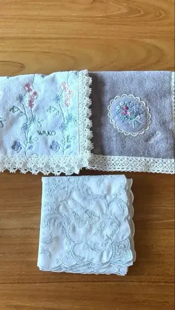 Wako 손수건 & 타월 손수건 세트