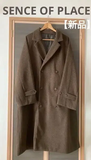 [ 새상품 ] 센스 오브 플레이스 롱 코트 트렌치 오버코트