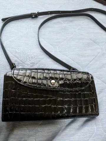 코코피오레 지갑 숄더 블랙