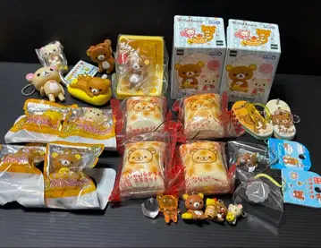 산엑스 리락쿠마 피규어 캐릭터 굿즈 세트