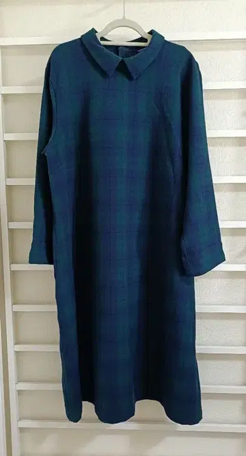 시착만 한 상품 PART2 체크 무늬 긴팔 원피스 13호 준코 시마다