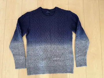 UNION STATION 그라데이션 니트 스웨터