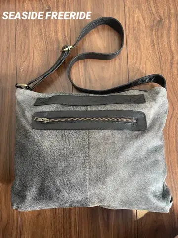 시사이드 프리라이드 SEASIDE FREERIDE 양가죽 숄더백