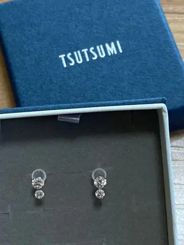 츠츠미 k10 귀걸이 큐빅