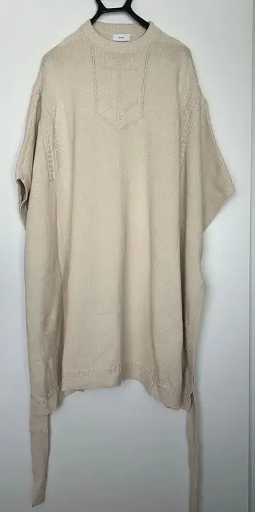 HYKE 니트 케이프 판초