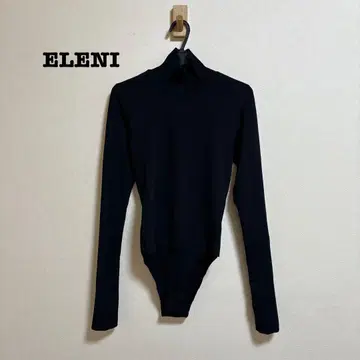 새상품급 ELENI x THENIME 터틀 바디수트 블랙
