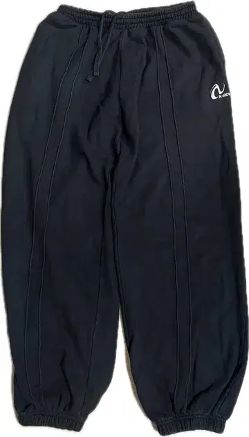 널디 와이드 스웨트 팬츠 포켓 부착