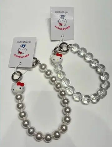 thehighlights 더하이라이츠 키티 스트랩 클리어