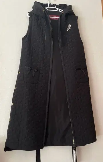 택 포함 새상품 슈퍼 뷰티 퀼팅 롱 베스트 40