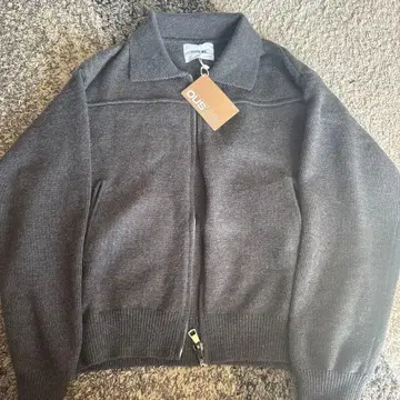 ouswe 단장 더블 지퍼 니트