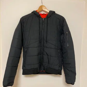 리복 Reebok 자켓 후디 충전솜 집업 M 블랙