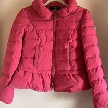 엠즈 그레이시 핑크 다운 자켓 40 새상품 시착만 한 상품
