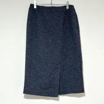 n0851 [ 미미 & 로저 ] 일본제 트위드풍 타이트 스커트 백 밴딩