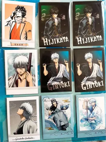 은혼 사카타 긴토키 히지카타 토시로 사카타 타츠마 파샤코레 금박 은혼전