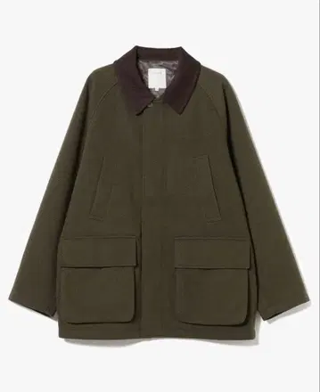 [ B:MING 빔즈 ] 하이 멜톤 블루종 자켓 올리브