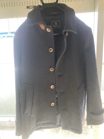 새상품급 MEN'S BIGI 남성용 코트 네이비  L 사이즈 (아마도