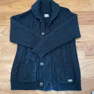 Brown Bag Liquor 블랙 가디건