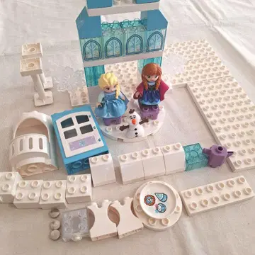 LEGO 레고 듀프로 아나와 눈의 여왕 엘사의 아이스 캐슬