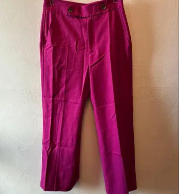 green label relaxing 핑크 슬랙스