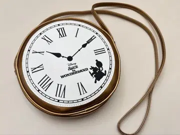 디즈니 이상한 나라의 앨리스 토끼 시계 숄더백