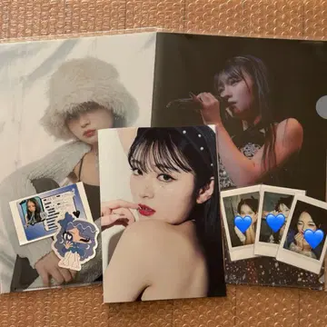 키리하라 미즈키 묶음 판매 폴라로이드 스티커 사진집 클리어 파일