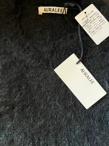 AURALEE 모헤어 니트 스웨터 오라리