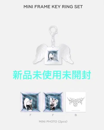 SHINee MINI FRAME KEY RING SET