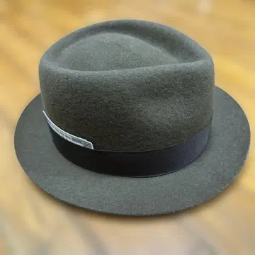 THE H.W.DOG&CO pinch-h hat brown