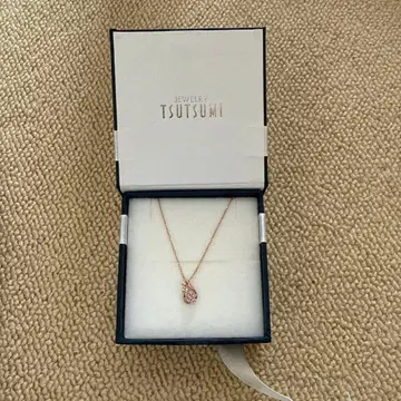 TSUTSUMI 핑크 펜던트 목걸이