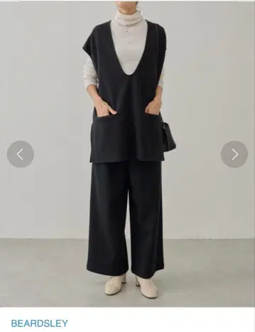 BEARDSLEY 비어즐리 부클레 풀오버 베스트