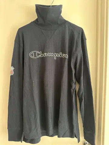 Champion 네이비 터틀넥 골프 M