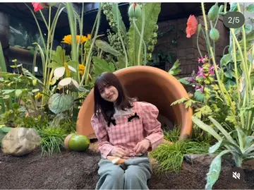 Sister Jane 핑크 계열 체크 상의