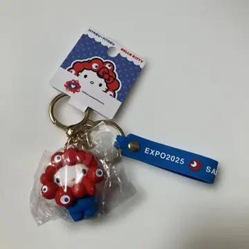 [ 박람회장 한정품 ] 미야쿠미야쿠 x 산리오 키티 입체 키링