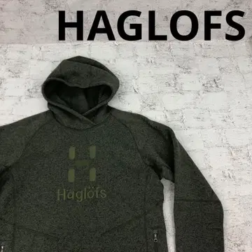 HAGLOFS 스우크 로고 후드 후드티