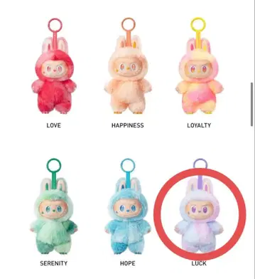 LABUBU Energy 보라색 LUCK