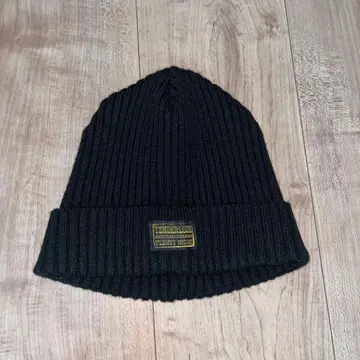 TENDERLOIN 블랙 니트 모자 원사이즈