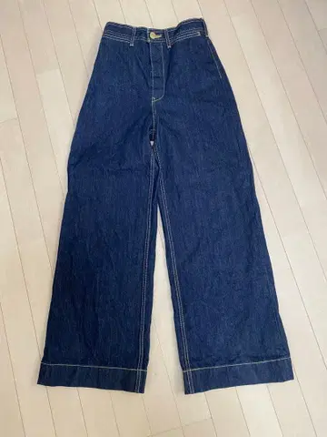 AZUL BY MOUSSY 와이드 레그 데님 S 사이즈