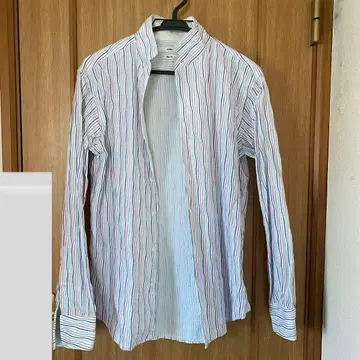 SHIPS 슬림핏 스트라이프 셔츠