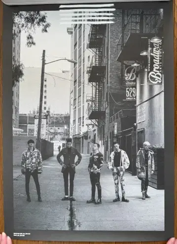 레어 BIGBANG 포스터 세트 6장