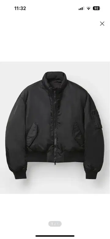 coor Neck Down Puffer 봄버 자켓
