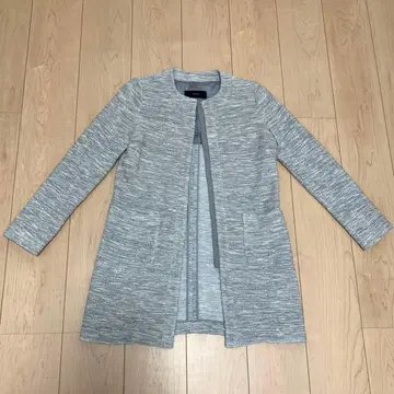 쉽스 SHIPS 팬시 트위드 자켓 긴 길이 36 사이즈