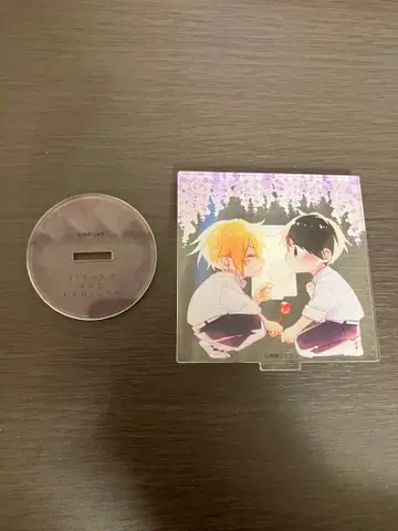 히라노와 카기우라 클립 포함 아크릴 스탠드