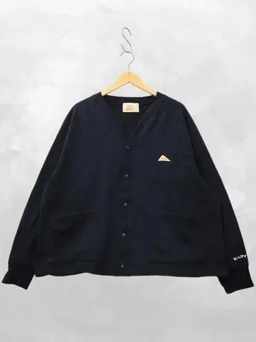 켈티 KELTY V넥 버튼업 맨투맨 가디건 S