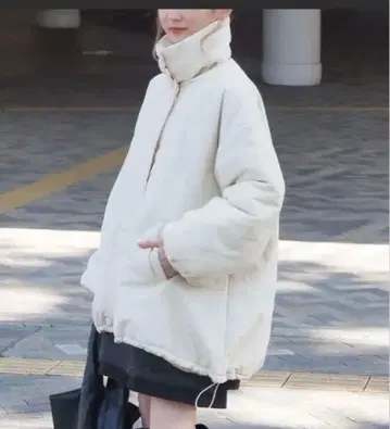 tiptop 스탠드 카라 2way 블루종